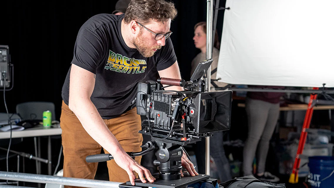 Portrait of the director of photography